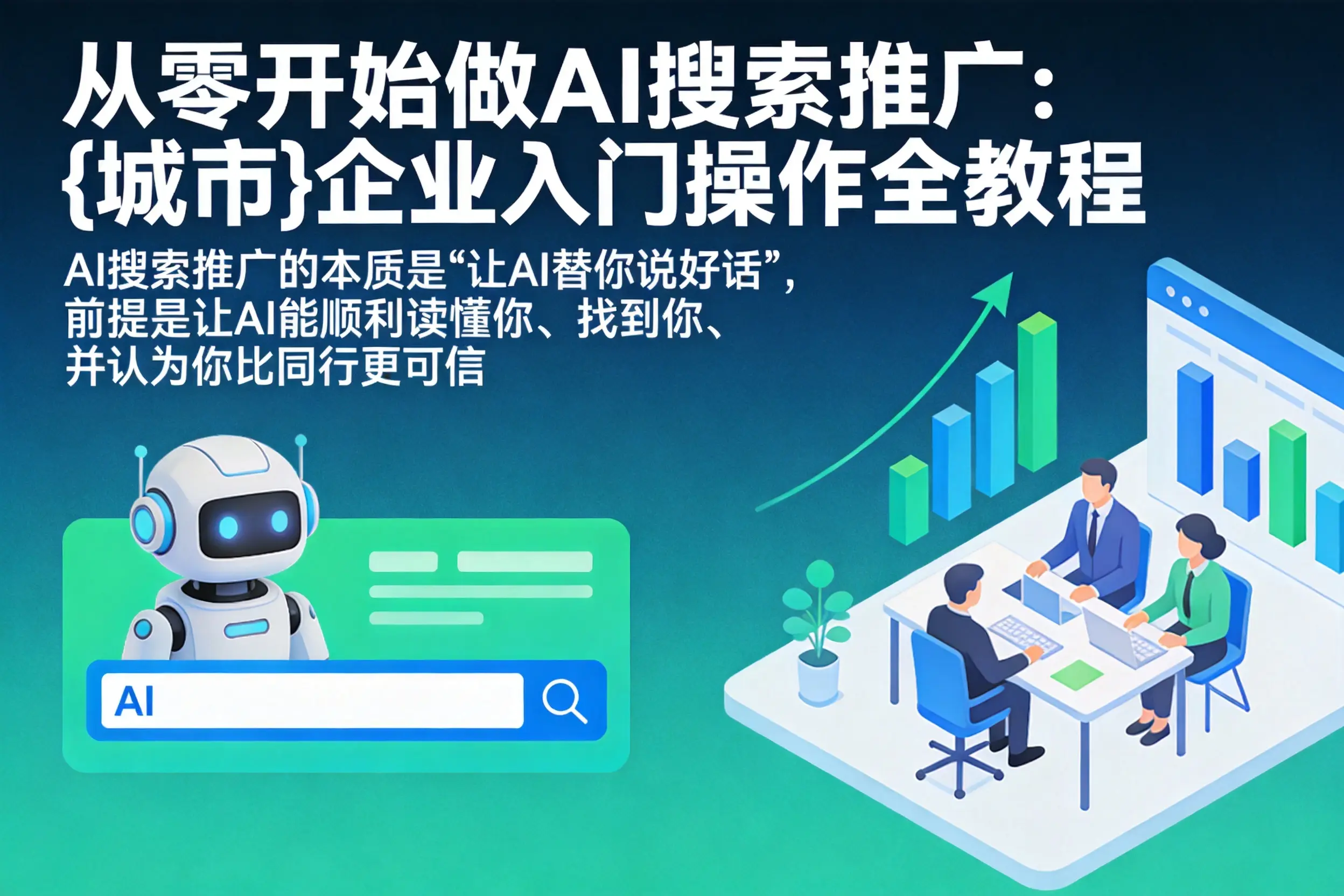 从零开始做AI搜索推广：三亚企业入门操作全教程