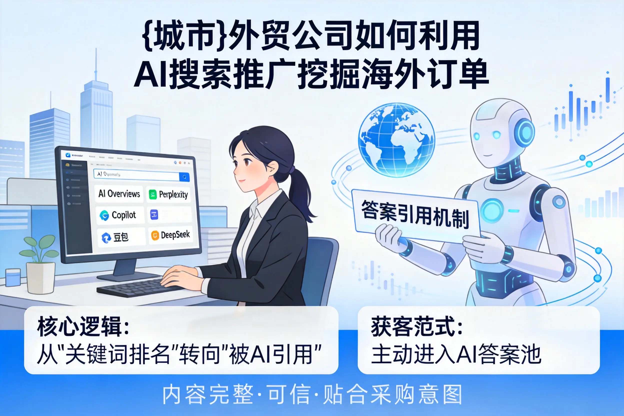 三亚外贸公司如何利用AI搜索推广挖掘海外订单