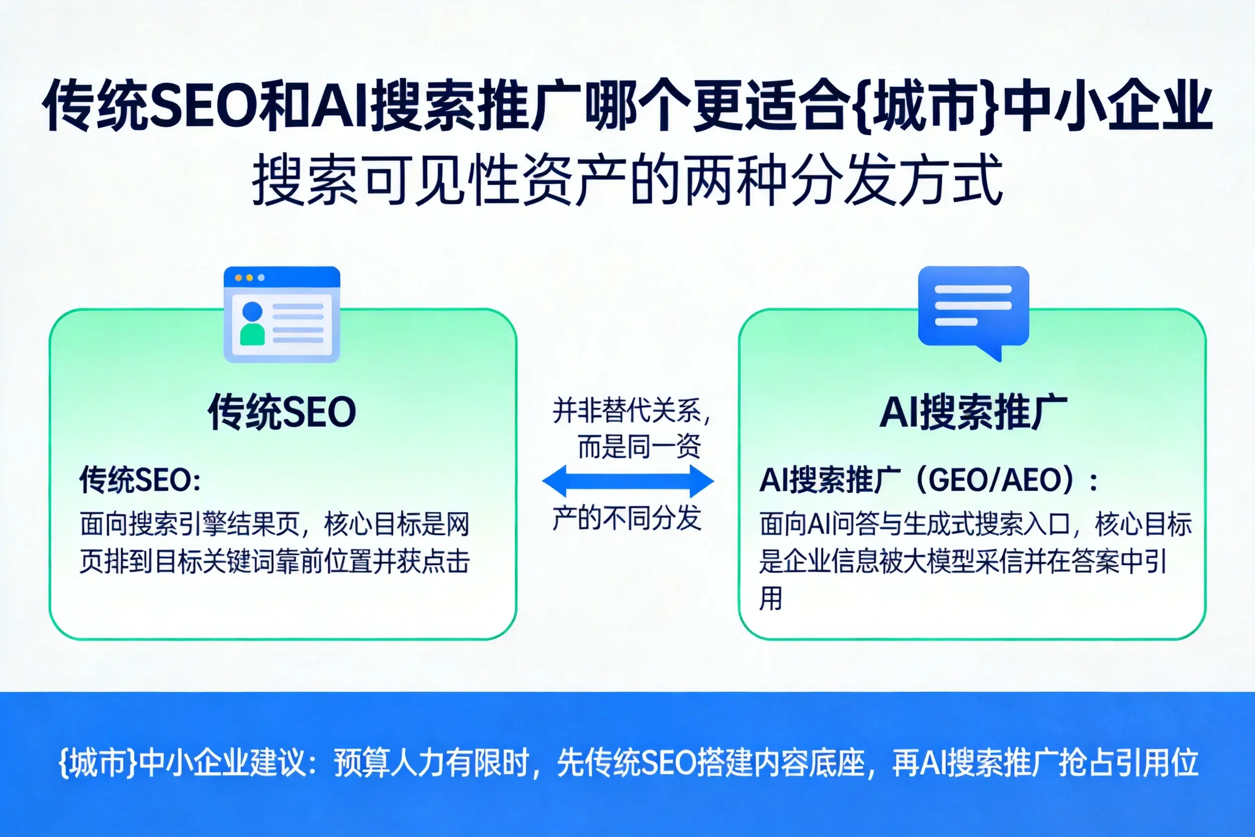 传统SEO和AI搜索推广哪个更适合三亚中小企业