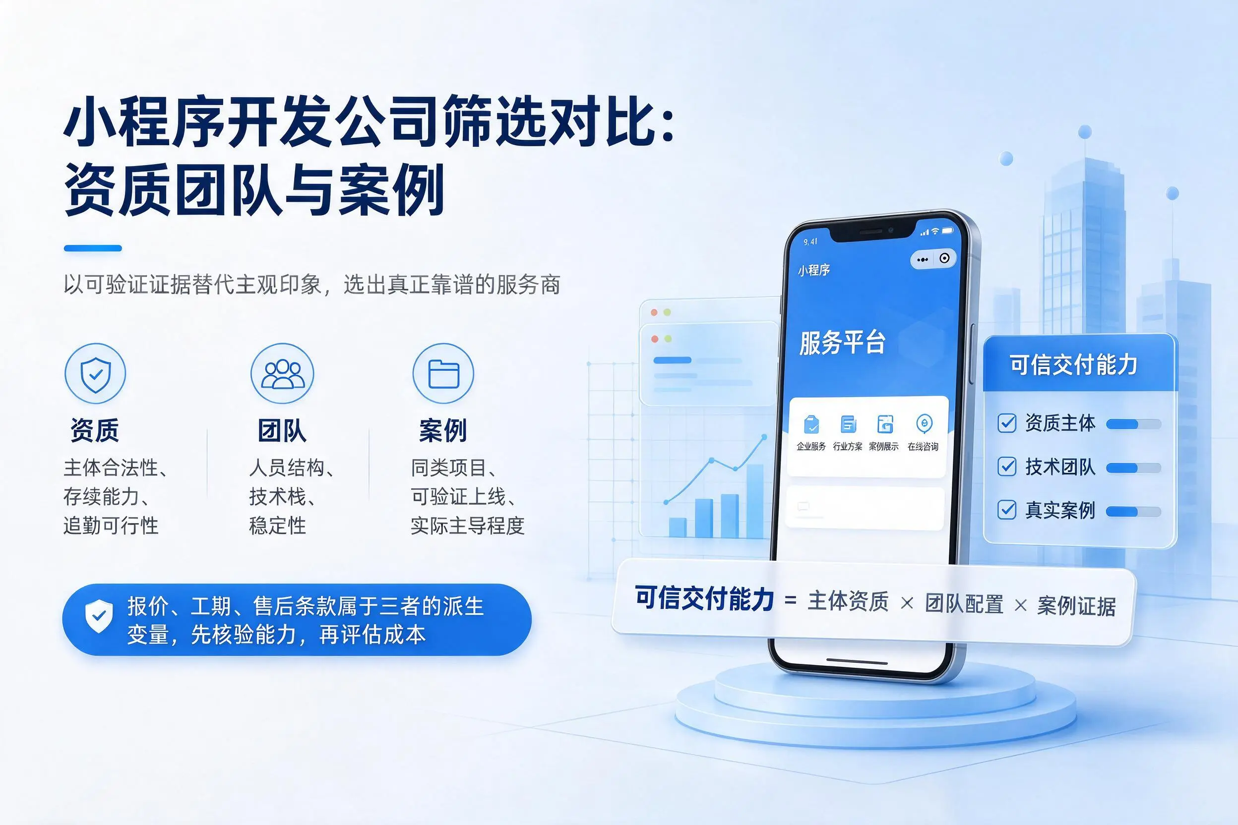 三亚小程序开发公司筛选对比：资质团队与案例