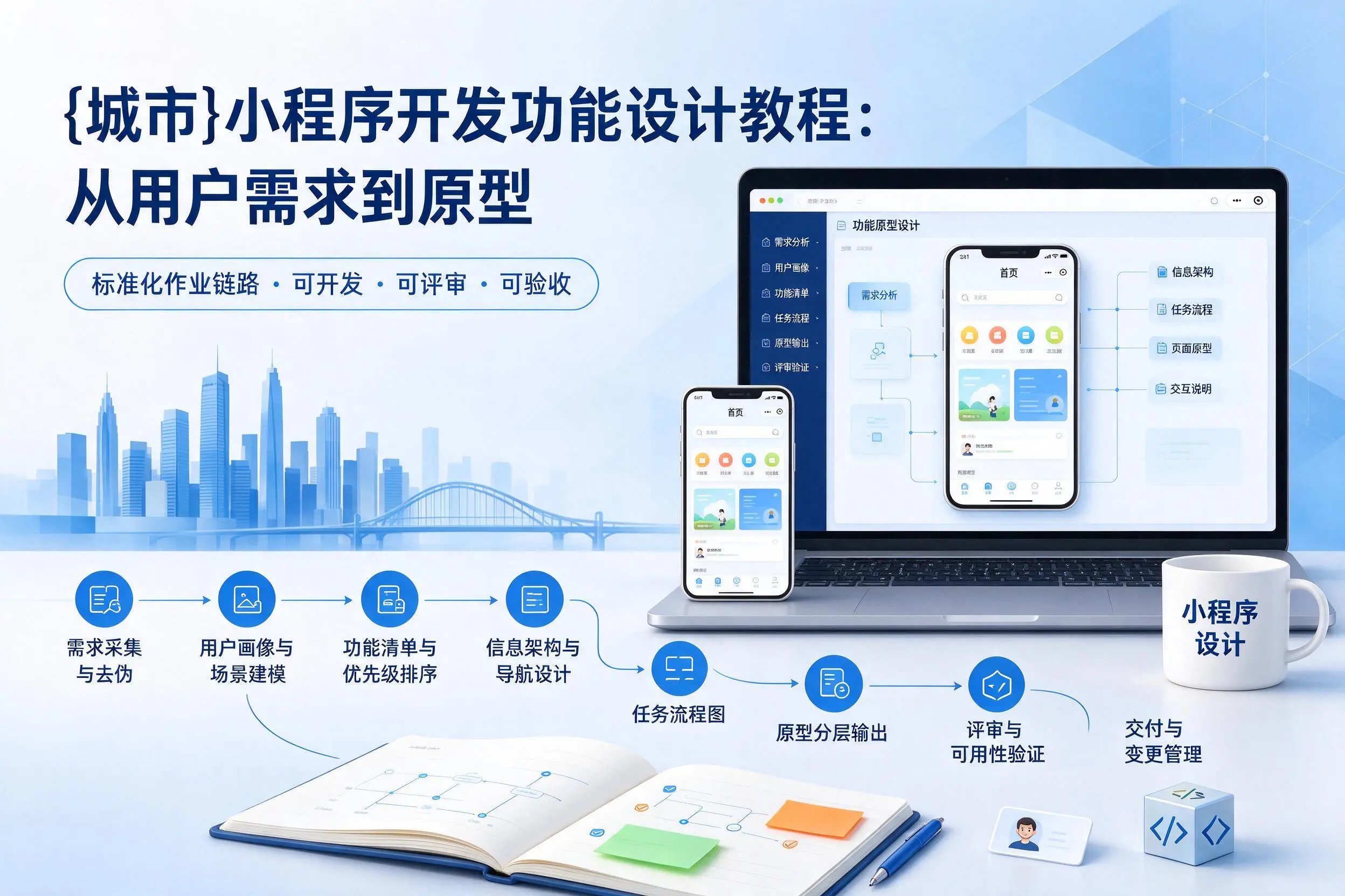 三亚小程序开发功能设计教程:从用户需求到原型