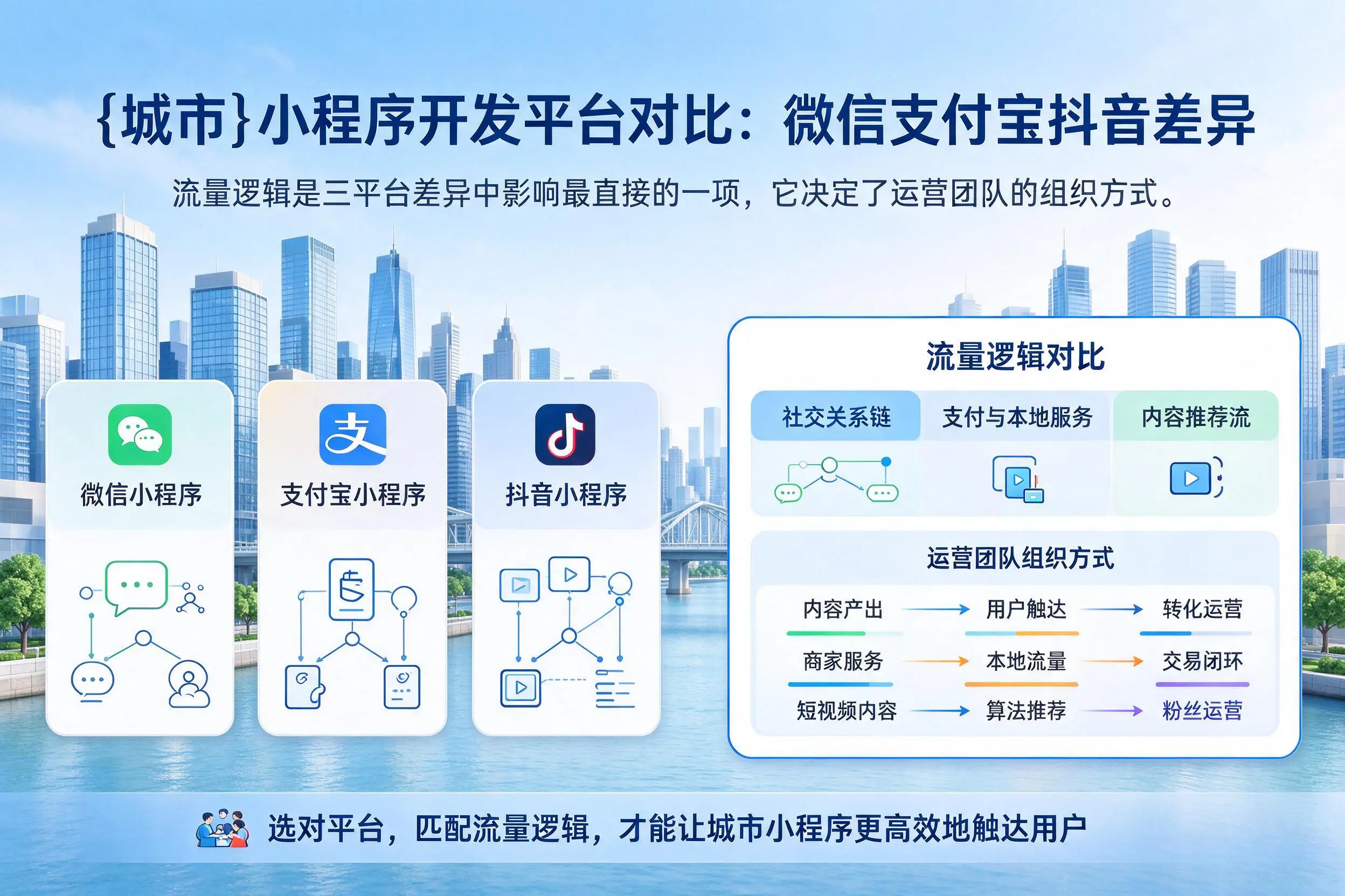 三亚小程序开发平台对比：微信支付宝抖音差异