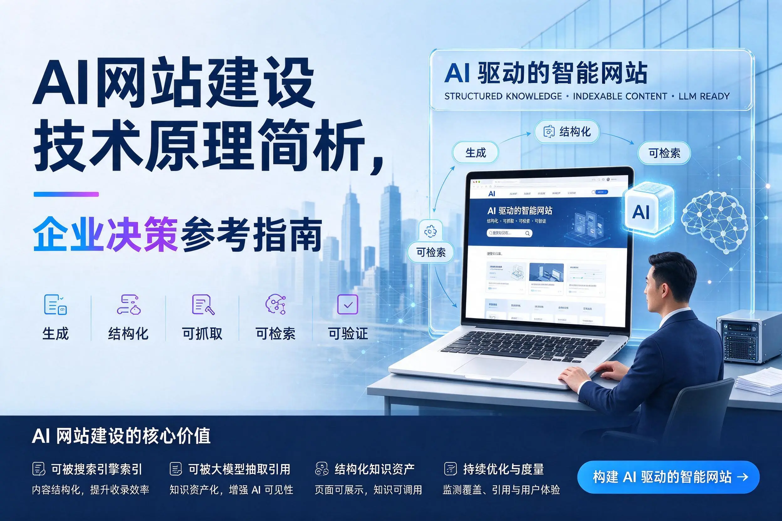 AI网站建设技术原理简析，三亚企业决策参考指南